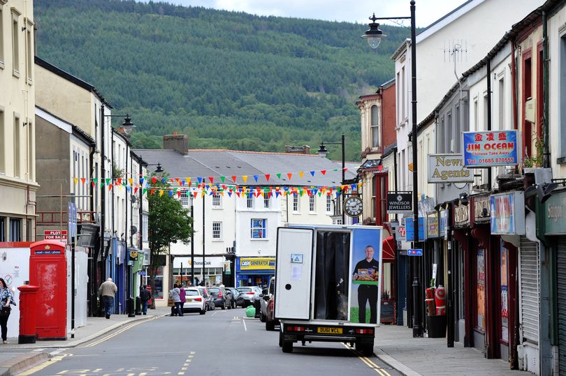 Aberdare town centre