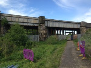 project management of Villa Real bridge realignment