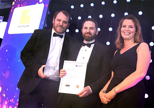 Elvet Chartered Surveyors' Stuart Fisher and Glen Griffiths win SME of the Year