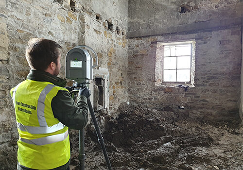 3D scanner survey by Elvet Chartered Surveyors